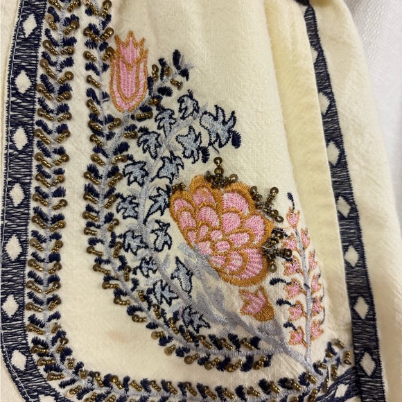 Anthropologie Annaleigh Piper Embroidered Belted Shorts size XS - Picture 2 of 7